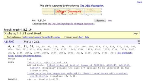 2 On Line Encyclopedia Of Integer Sequences Oeis Download