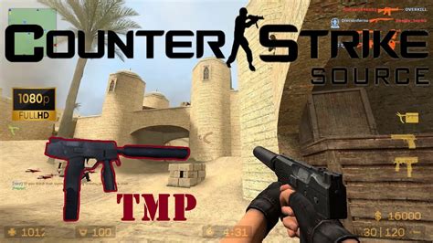 Counter Strike Source De Dust Unlimited Tmp Gameplay Pc