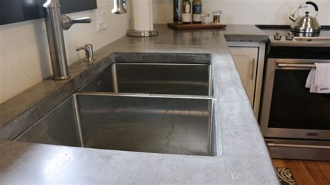 Concrete Countertop Sink Cutout Countertops Ideas