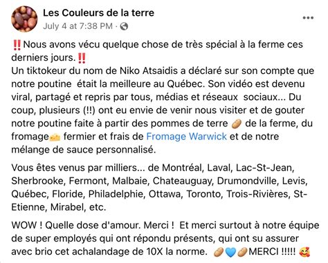 Olivier Primeau goûte à la supposée meilleure poutine du Québec et il