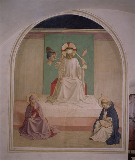 Le Moqueur Du Christ Avec La Vierge Et Saint Dominique