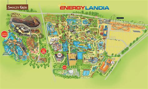 Energylandia Map And Brochure 2016 2023 ThemeParkBrochures Net