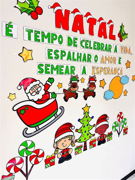 Painel De Natal Para Escola Imprimir - 9