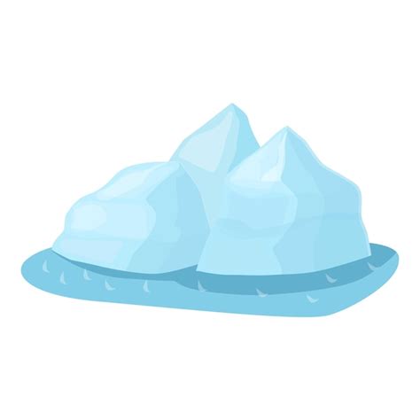 Premium Vector Iceland Iceberg Icon Cartoon Vector Travel Country