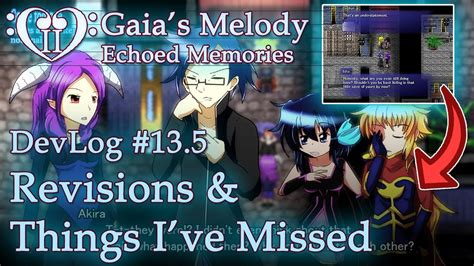 Gaia S Melody Em Devlog Revisions Things I Ve Missed Rpg