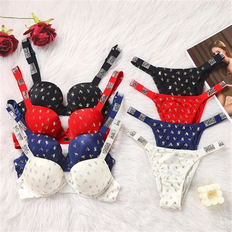 Suti De Strass Para Mulheres Calcinha Confort Vel Conjunto De Roupa Interior Ajust Vel Lingerie
