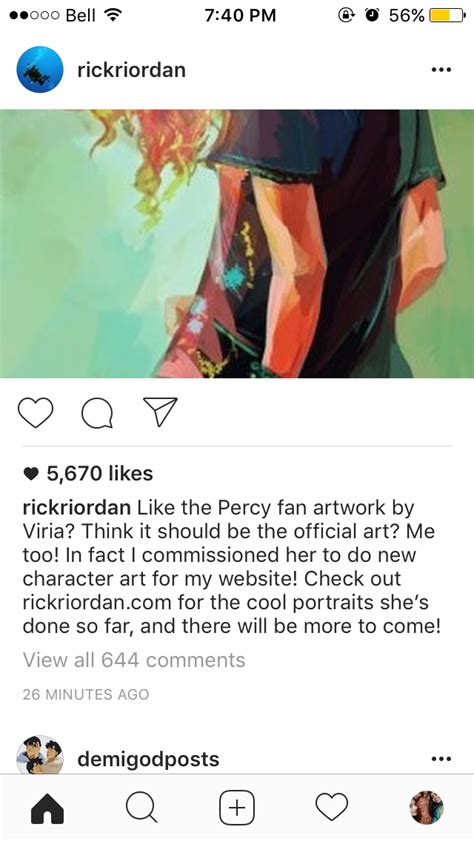 Guys Its True Viria Made The New Pjo Official Art Rickriordan