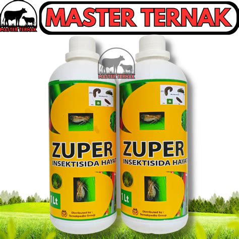 Jual ZUPER CAIR 1 Liter Insektisida Organik Alami Mirip Beve Z 1