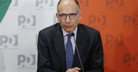 Psicodramma Pd Addio Campo Largo Enrico Letta Si Ritrova Isolato E