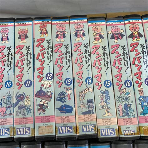 それいけ アンパンマン Vhs 大量まとめ売り 35点セット 抜け被りあり レトロ ビデオテープ レンタル落ち 4 78の入札履歴 入札者の順位