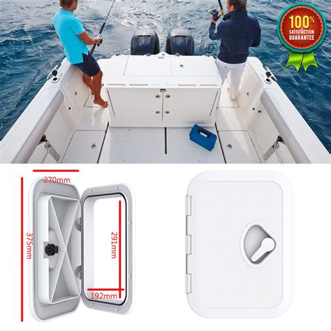 Plastic Anti Aging Ultraviolet White Deck Marine Hatch Deck Access Hatch Boat Hatches Inspection