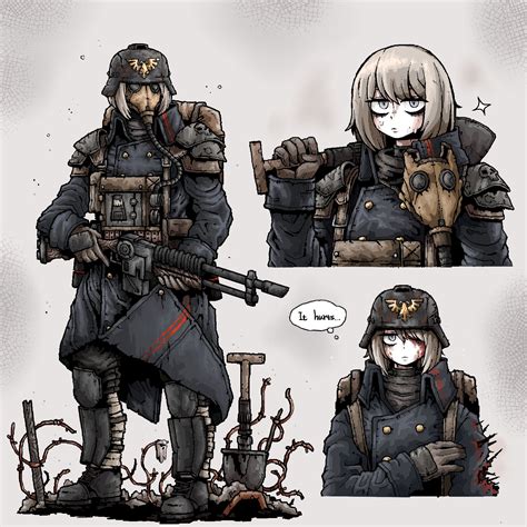 Astra Militarum Original And More Drawn By Octosoup Danbooru