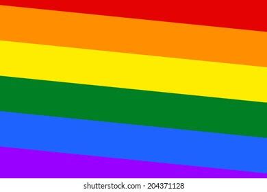 Gay Lgbt Rainbow Flag Vector Stock Vector Royalty Free 204371128