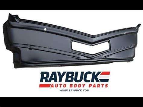 Chevy Or Gmc Pickup Cowl Top Upper Vent Panel Youtube