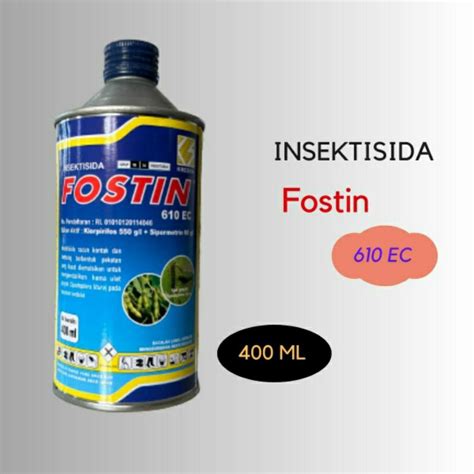 Jual FOSTIN 610EC 400 Ml Insektisida Kontak Shopee Indonesia