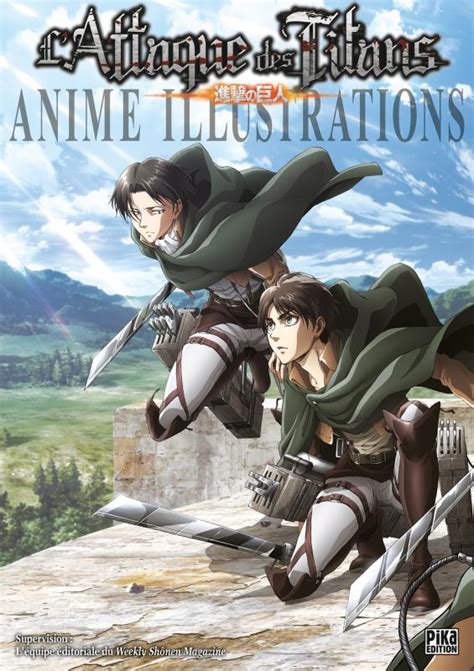 Lattaque Des Titans Anime Illustrations 0 Manga Chez Pika De Isayama