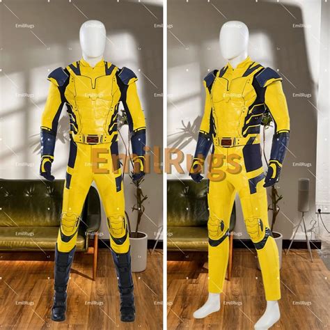 Deadpool 3 Wolverine Cosplay Costume Wolverine Leather Suit - Etsy