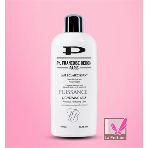 Pr FranÇoise Bedon Lait Éclaircissant Puissance 500ml