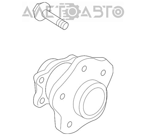 Ступица задняя левая Nissan Rogue 07-12 GMB GH31970 артикул 545476 ...