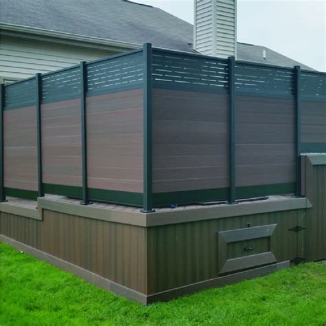 Vivid Wood Grain Fencing Trellis Low Maintenance Garden House Wpc