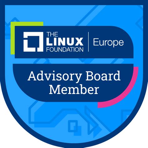 The Linux Foundation Europe Advisory Board Member Credly