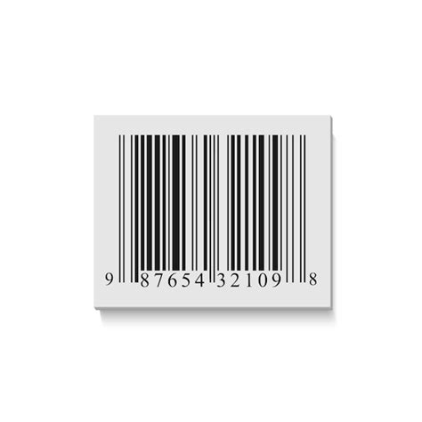 Barcode Aufkleber Vektor Illustration Premium Vektor