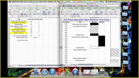 Time Motion Study Template Excel - Template 1 : Resume Examples #EVKYaxNK06