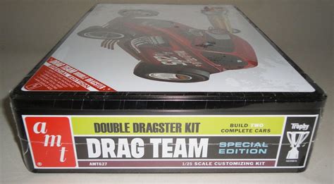 AMT FIAT DOUBLE DRAGSTER KIT SPECIAL EDITION TIN BOX 1 25 Kaufen Auf