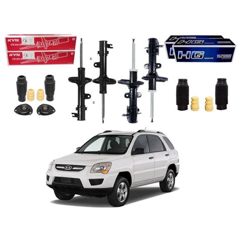 Kit Amortecedor Dianteiro Traseiro Nakata Kia Sportage 2 0 2 7 2005 A