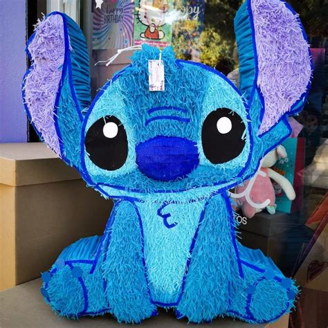 Piñata stitch Figuras de piñatas Piñatas redondas Piñatas