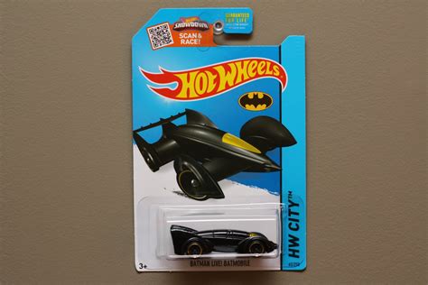 Hot Wheels Hw City Batman Live Batmobile Black