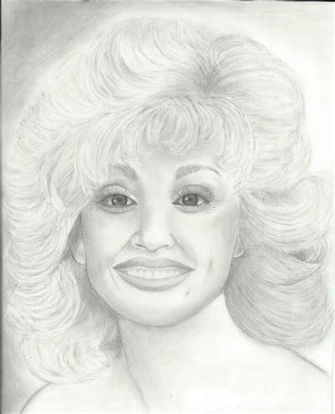 Incredible Dolly Parton Drawing References Lorena Walker