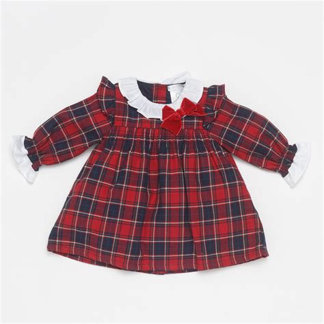 Deolinda Tartan Dress - Frank and Polly Kids Clothing