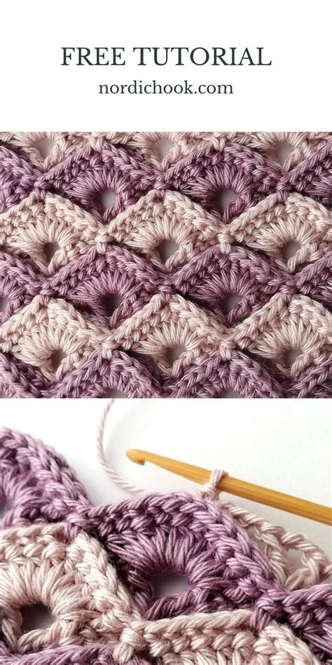 The Box Stitch Nordic Hook Free Crochet Tutorial Artofit