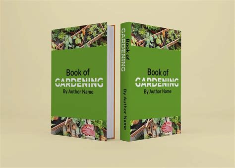 Entry #51 by Zeenat668Dit for Non-fiction Gardening Book Cover Design ...