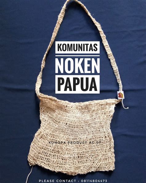 Model Tas Noken Papua TAS BARU