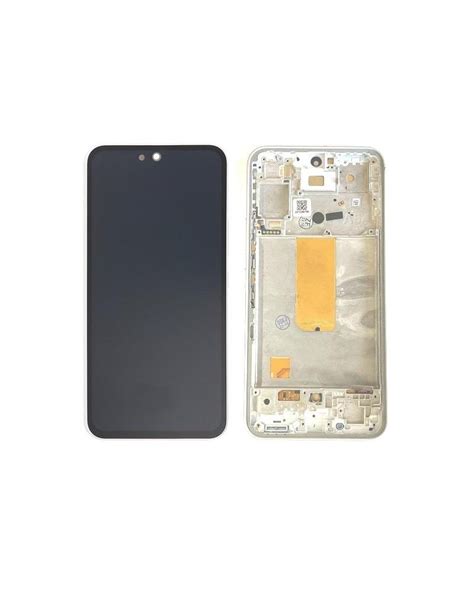 Pantalla Lcd Y Tactil Con Marco Blanco Para Samsung Galaxy A G A