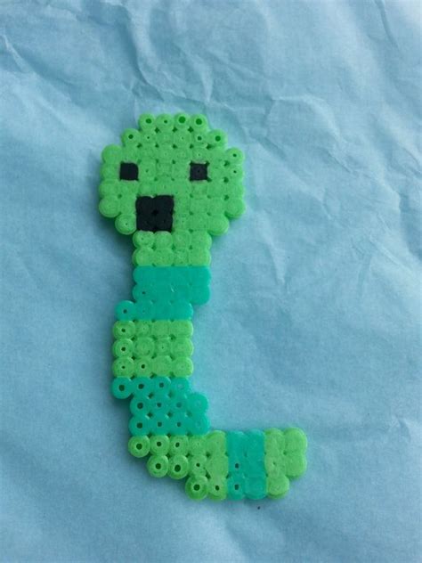 Adventure Time Worm Perler Hama Bead Sprite Character Fuse Beads