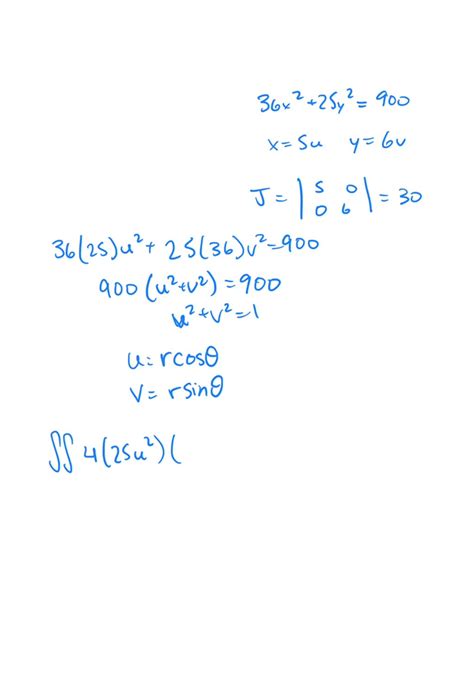 Solved Use The Given Transformation To Evaluate The Integral Fr X