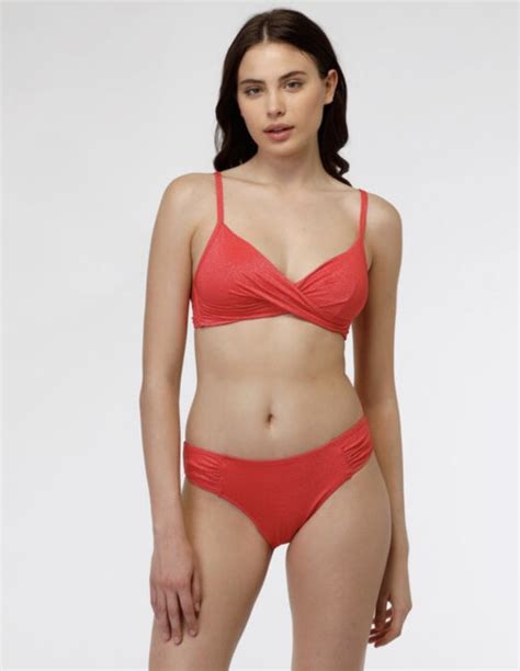 Bikini Lurex Lovable Estate 2023 Rosso Corallo