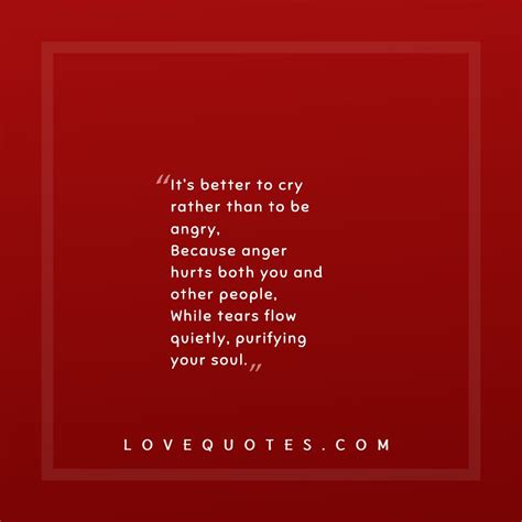 Tears Flow Quietly Love Quotes