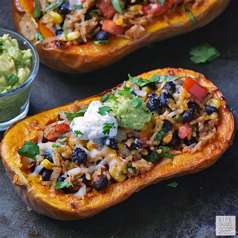 Stuffed Butternut Squash Recipe Life Tastes Good