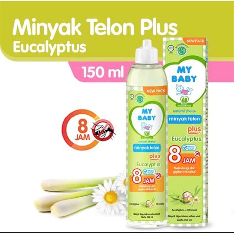 Jual My Baby Minyak Telon Plus Eucalyptus Dan Lavender Ml Shopee