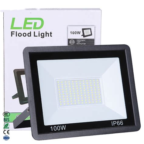 100 Watt 150W LED Flood Light Enough Power Lamps Lights Housing High Lumen IP66 Waterproof ...