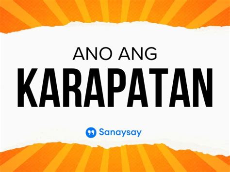 Ano Ang Karapatan Halimbawa Ng Karapatan Sanaysay