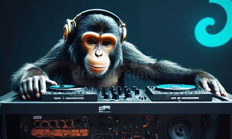 Cartoon Dj Monkey Stock Photos - Free & Royalty-Free Stock Photos from ...