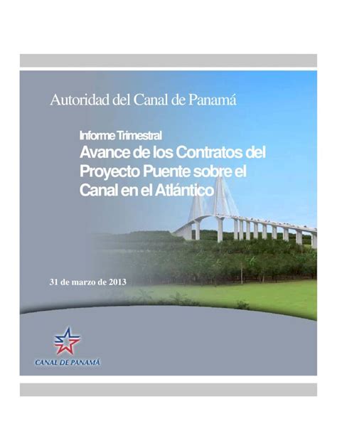 Pdf Autoridad Del Canal De Panamá Net Framework · 2018 10 10