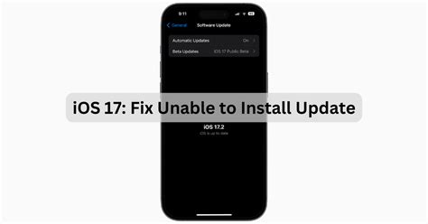 Solved Unable To Install Ios 17 Update On Iphone And Ipad The Mac Observer