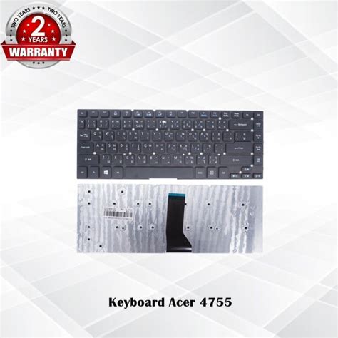 Keyboard Acer 4755 คีย์บอร์ด เอเซอร์ รุ่น 4755g E1 470 E1 472 3830t