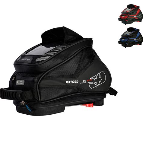 Oxford Q4R Quick Release Motorcycle Tank Bag 4L Tankbags Ghostbikes